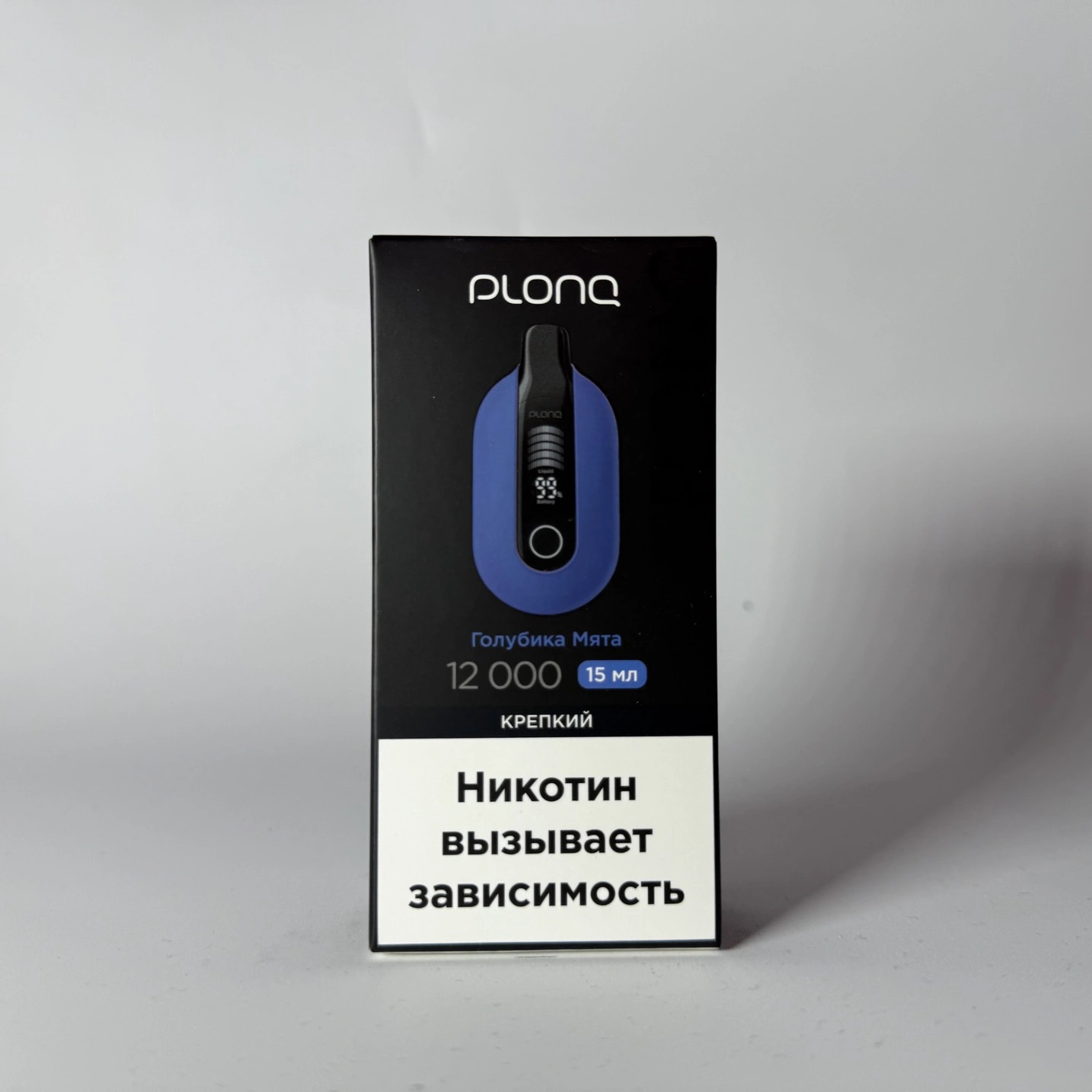 Plonq ultra strong 12000 Голубика мята