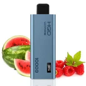 HQD Ultima Pro 10000 Затяжек Raspberry Watermelon (Малина Арбуз)