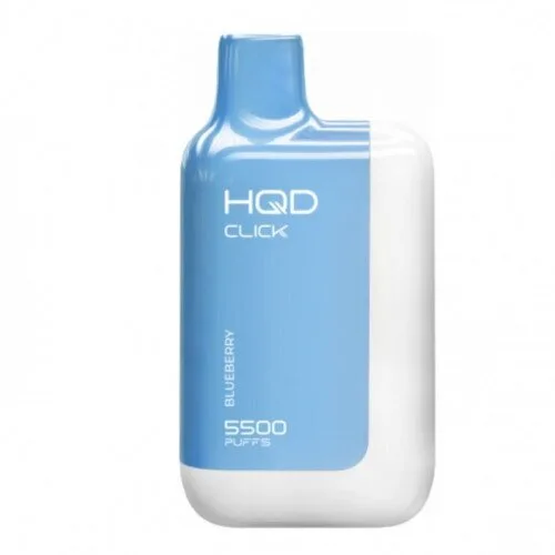 HQD Click 5500 затяжек (Устройство+Картридж) Blueberry (Черника)