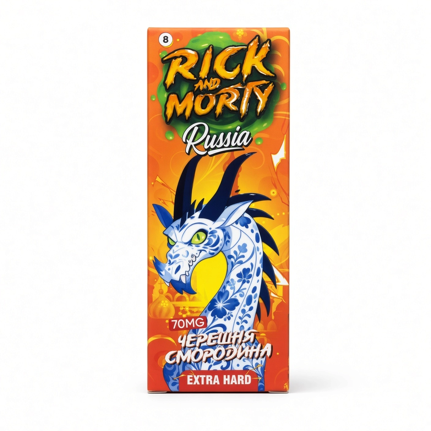 Жидкость Rick&Morty Russia Strong Черешня Смородина 30 мл