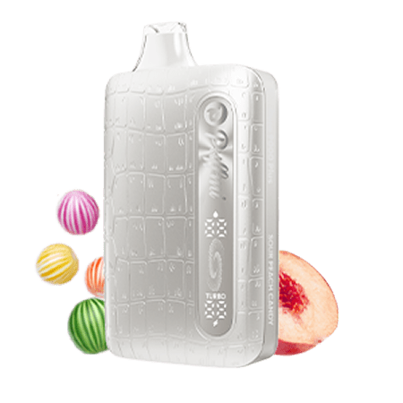 Puffmi DURA PLUS 9000 Затяжек Sour Peach Candy (Кислая Персиковая Конфета)