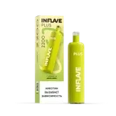 INFLAVE PLUS 2200 Затяжек Зелёное Яблоко Зелёный Чай