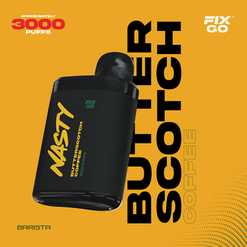 Nasty FixGo 3000 Затяжек Butterscotch Coffee