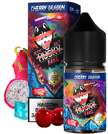 Жидкость Husky Import Fake Strong Cherry Dragon (Драконий Фрукт Вишня Лёд) 30мл