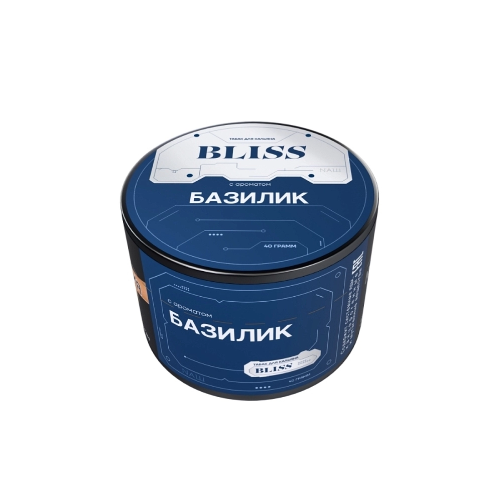 Табак для кальяна Bliss Базилик 40 гр