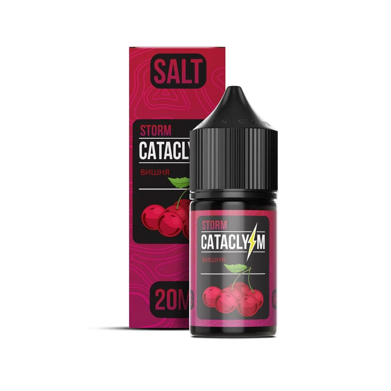 Жидкость Cataclysm Salt 20 мг Storm (Вишня) 30 мл