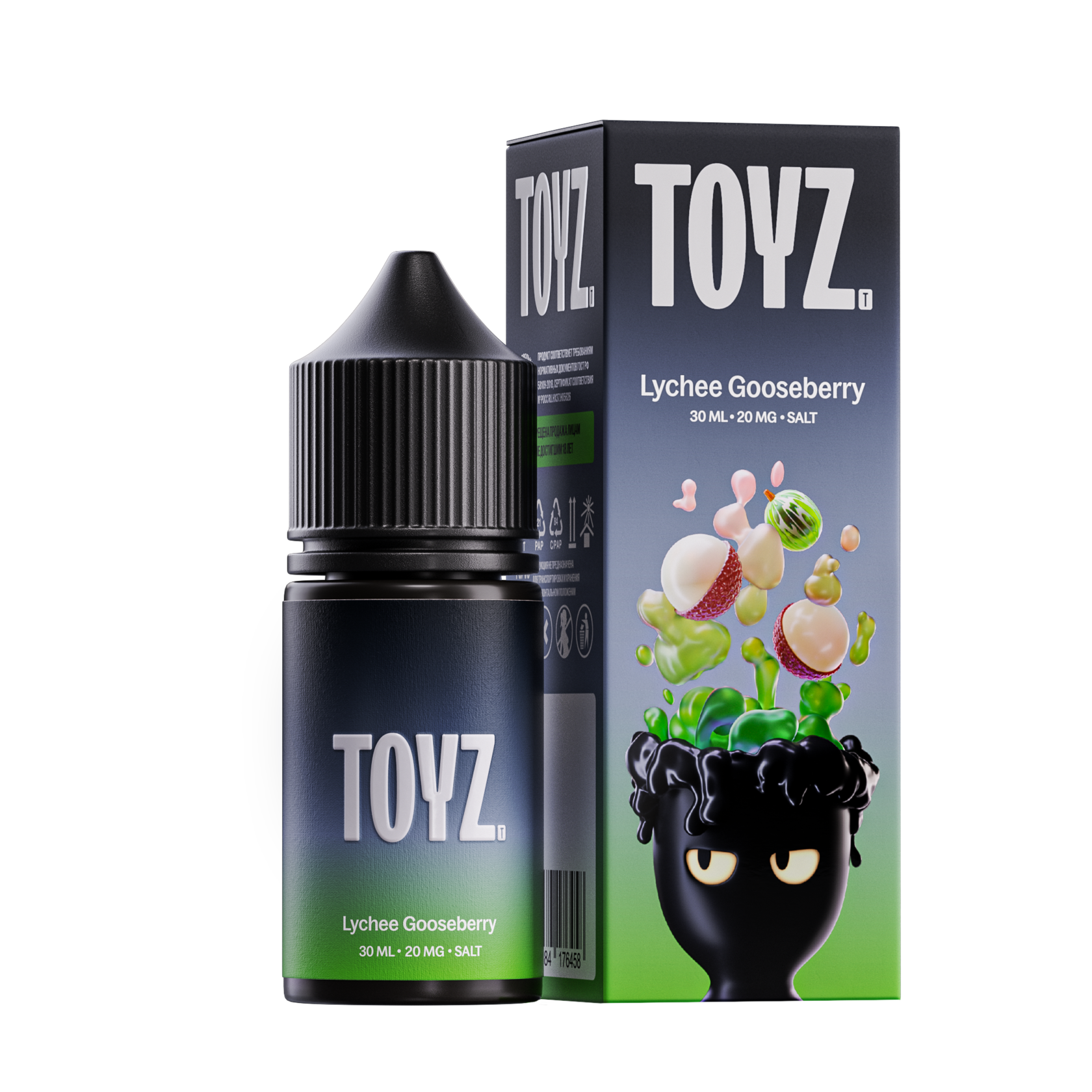 Жидкость Toyz Salt Личи Крыжовник 30Мл 20