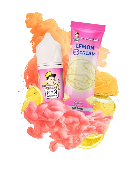 Жидкость Candy Man Lemon Ice Cream