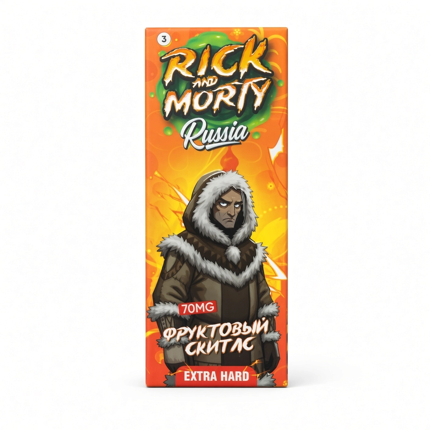 Жидкость Rick&Morty Russia Strong Фруктовый Скитлс 30 мл