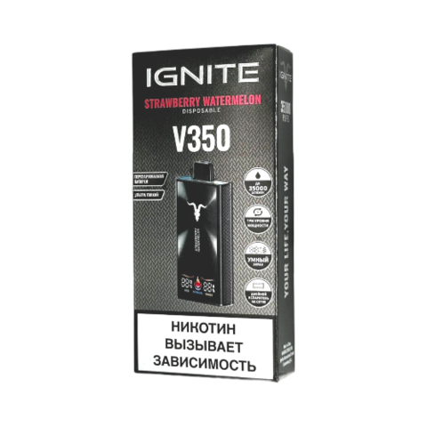Ignite V350 35000 затяжек Клубника Арбуз