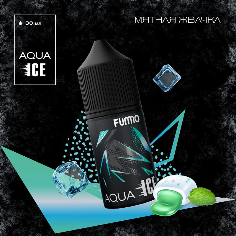 Жидкость Fummo Aqua Ice Мятная Жвачка 30 мл