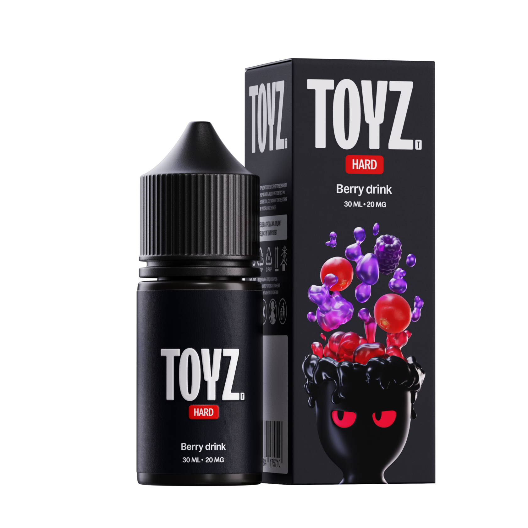 Жидкость Toyz Salt Ягодный Морс 30Мл 20 Hard