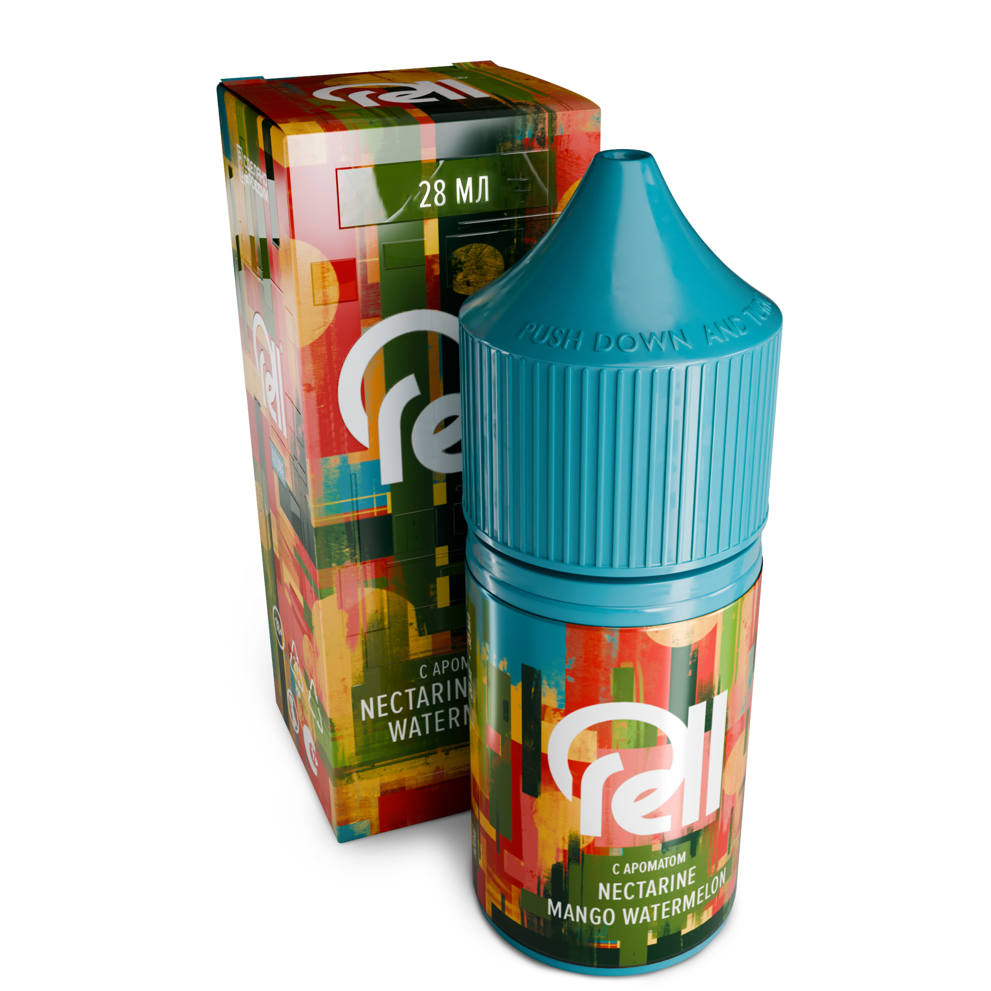 Жидкость Rell Azure Nectarine Mango Watermelon