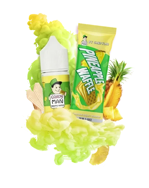 Жидкость Candy Man Pineapple Waffle