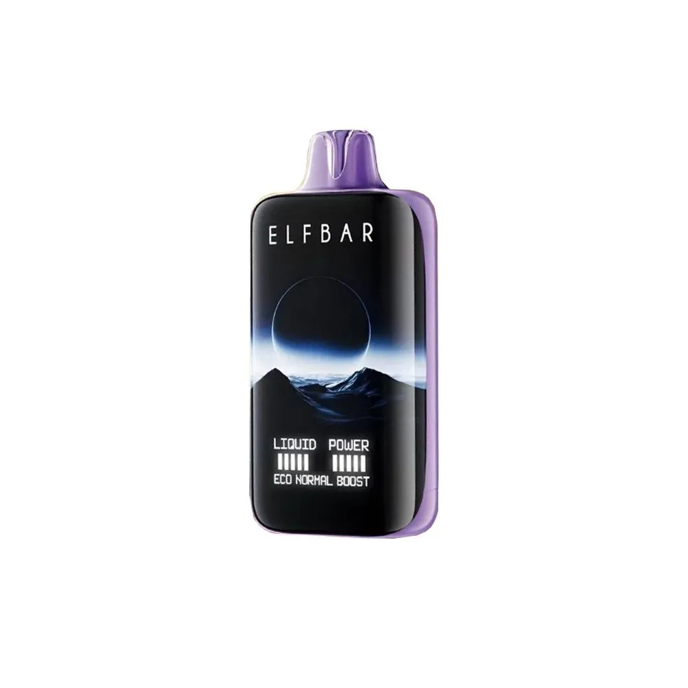Elf Bar Moonnight 25000 затяжек Виноград Малина