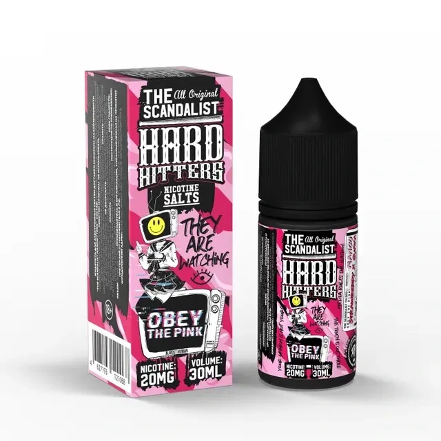 Жидкость Scandalist Hardhitters 20 мг Obey the Pink (Гуава Клубника Манго) 30 мл