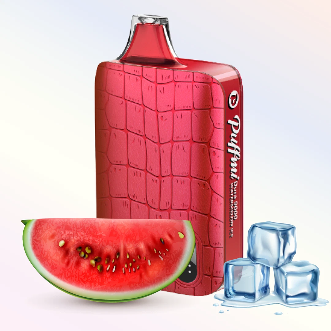 Puffmi DURA 9000 Затяжек Watermelon Gum (Арбузная Жвачка)