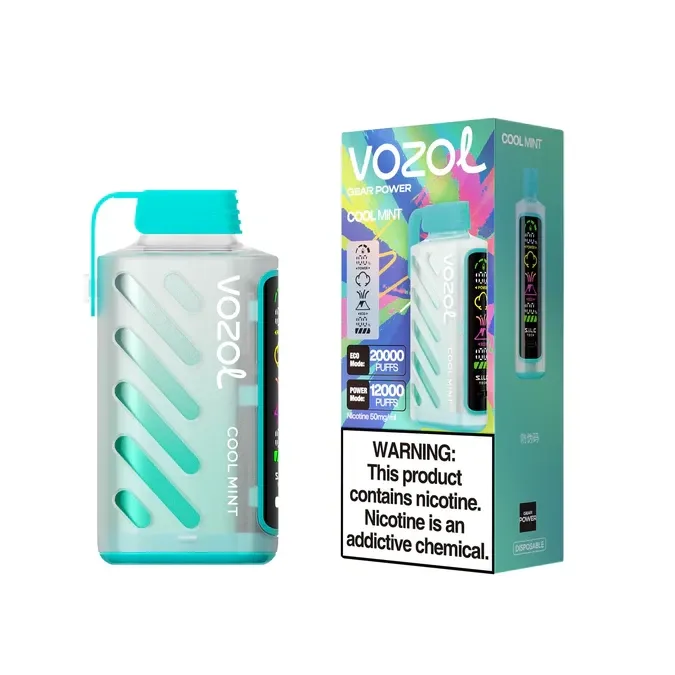 VOZOL GEAR 20000 Затяжек Ледяная Мята