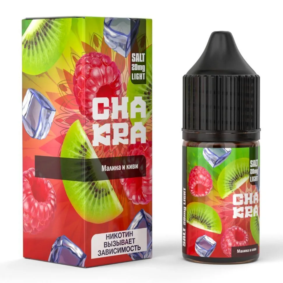 Жидкость Chakra Малина И Киви 30Мл Salt20 Light