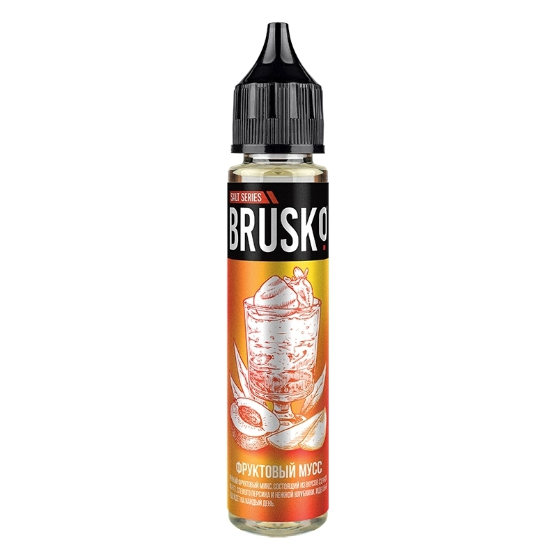 Жидкость Brusko Фруктовый Мусс 30 мл. Salt