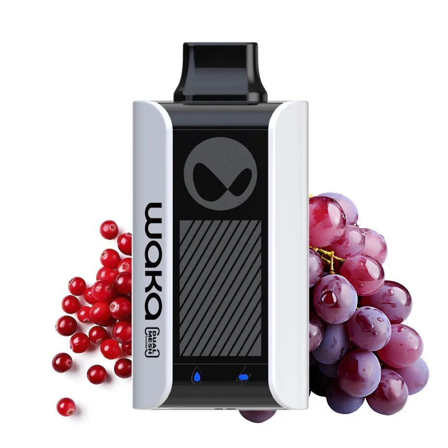 WAKA SoPro PA 10000 затяжек Cranberry Grape (Клюква Виноград)