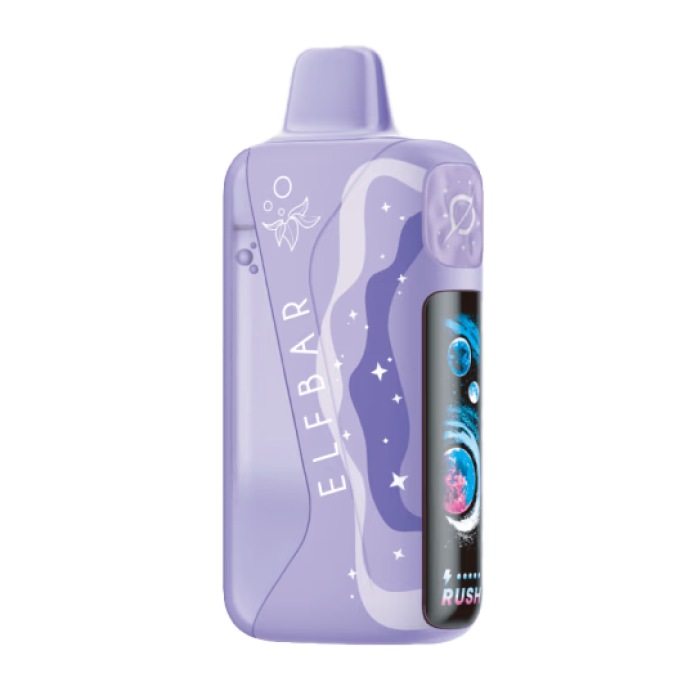Elf Bar Lush King Pro 35000 затяжек Чёрный Виноград Лёд