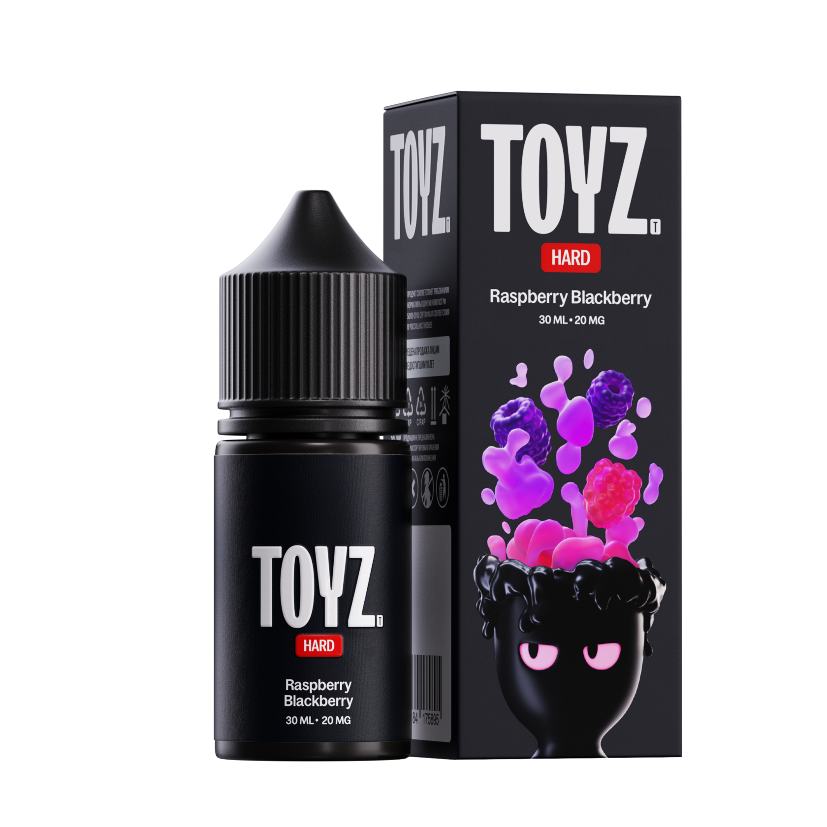 Жидкость Toyz Salt Малина Eжевика 30Мл 20 Hard