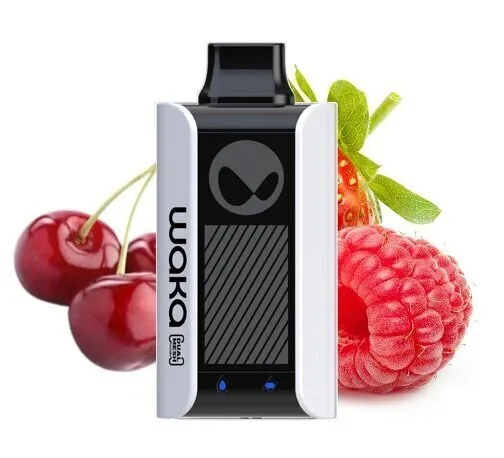 WAKA SoPro PA 10000 Затяжек Strawberry Raspberry Cherry (Клубника Малина Вишня)