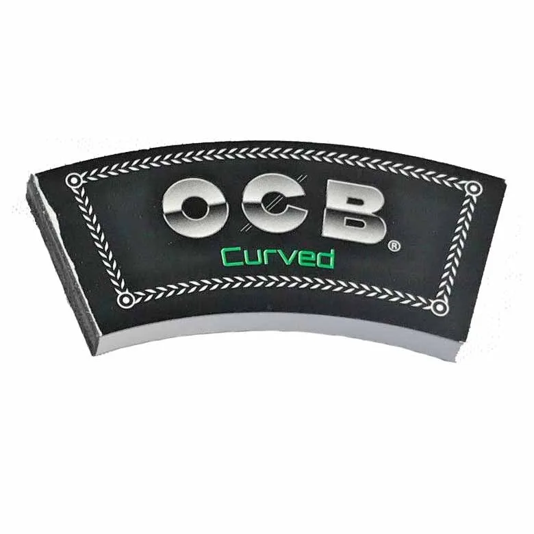 Типсы Бумажные OCB Curved Изогнутые 32 шт. (42.6 мм, 58.7 мм / 24.9 мм)