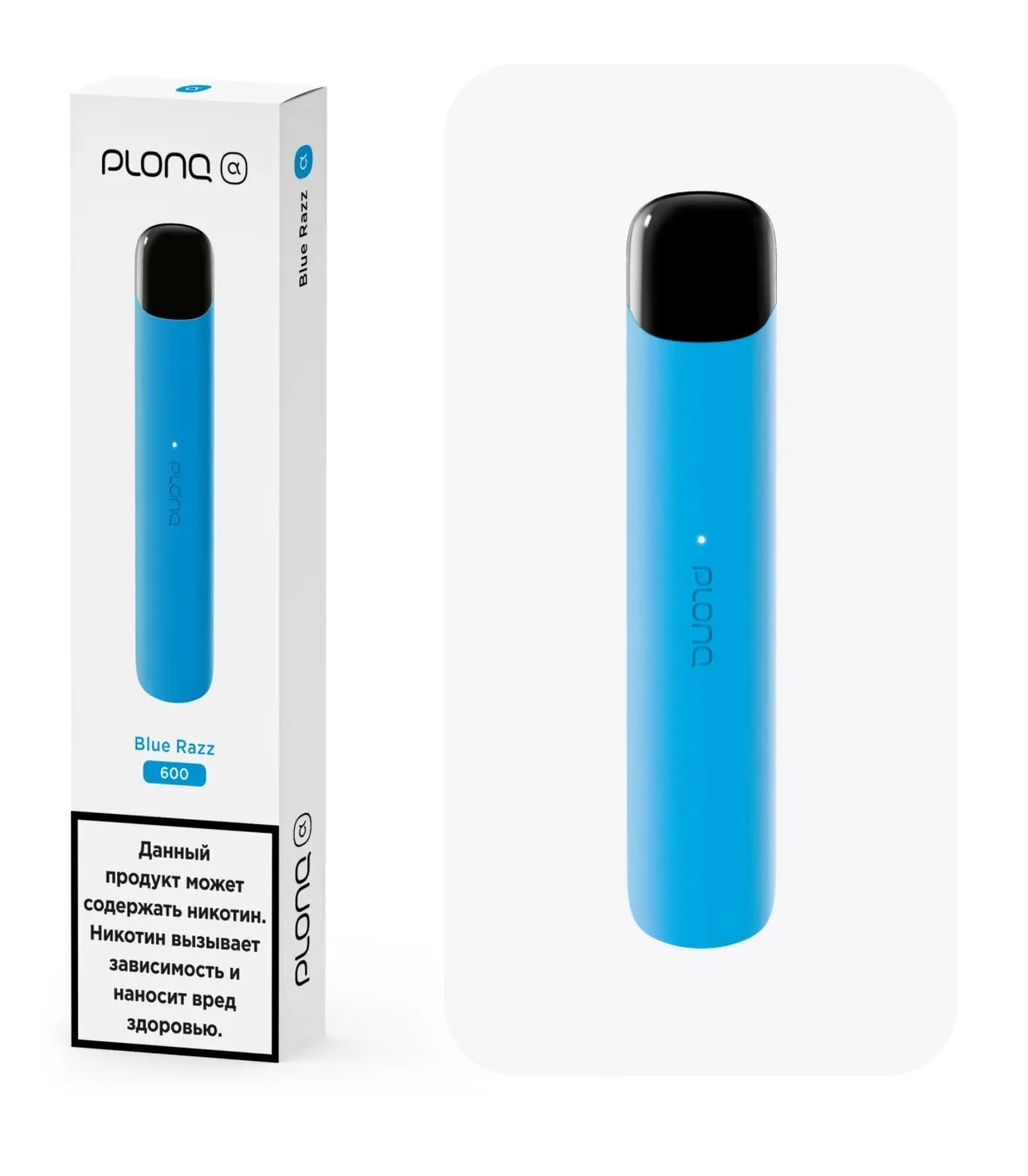PLONQ Alpha 600 Затяжек Голубая Малина