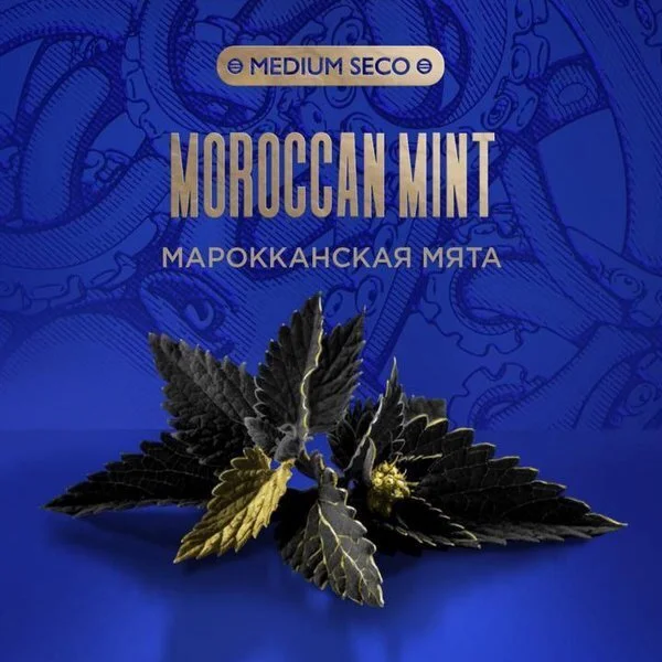 Табак для кальяна Kraken Hookah Tobacco Moroccan Mint (Марокканская Мята) 30 гр