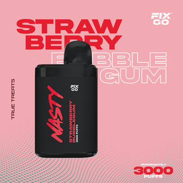Nasty FixGo 3000 Затяжек Strawberry Bubblegum