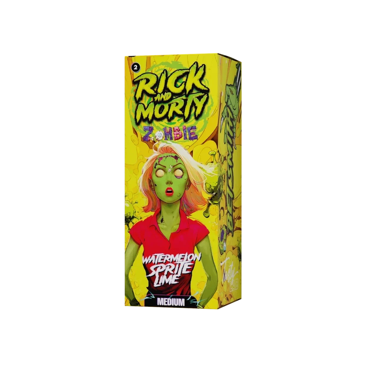 Жидкость Rick&Morty Zombie Спрайт Арбуз Лайм 30 мл