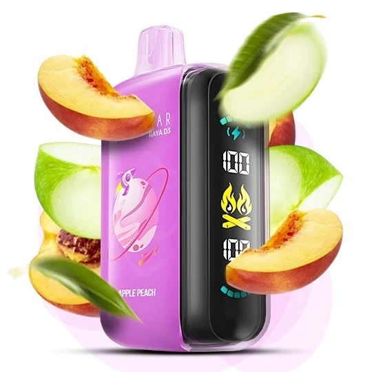 ЭСДН Elf Bar Raya D3 25000 Затяжек Apple Peach (Яблоко Персик)