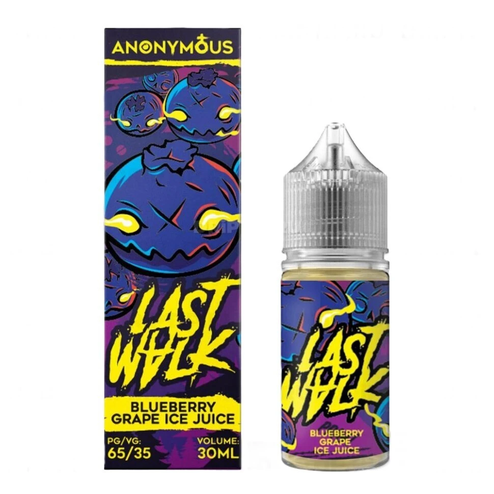 Жидкость Anonymous G Last Walk Blueberry Grape Ice Juice 20 Hard 30 мл