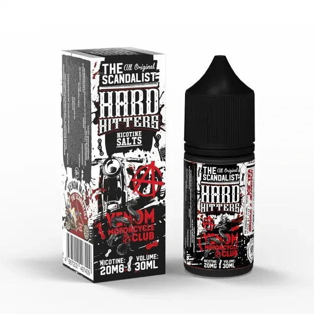 Жидкость Scandalist Hardhitters Strong Venom Mc Club (Гибискус Грейпфрут Чай Лёд) 30 мл