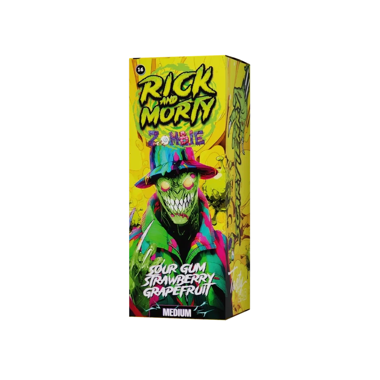 Жидкость Rick&Morty Zombie Кислая Жвачка Клубника Грейпфрут 30 мл