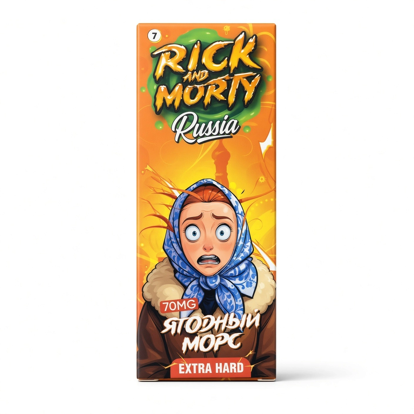 Жидкость Rick&Morty Russia Strong Ягодный Морс 30 мл