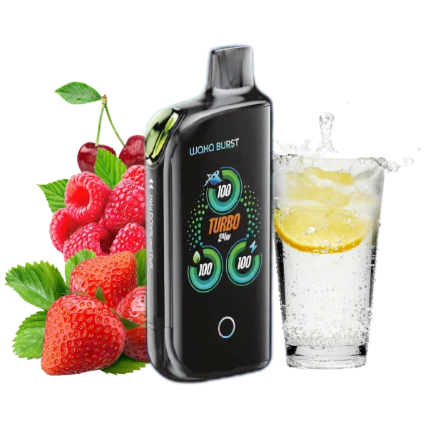 WAKA Burst 41000 затяжек Клубника Малина Вишня + Лимонад Кислый Микс