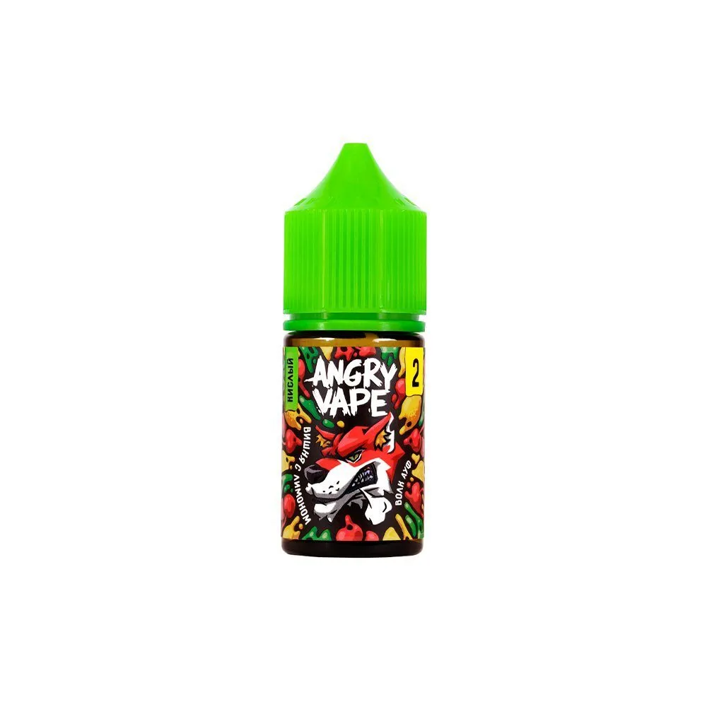 Жидкость Angry Vape Кислая Вишня с Лимоном 30 мл. 20 ULTRA