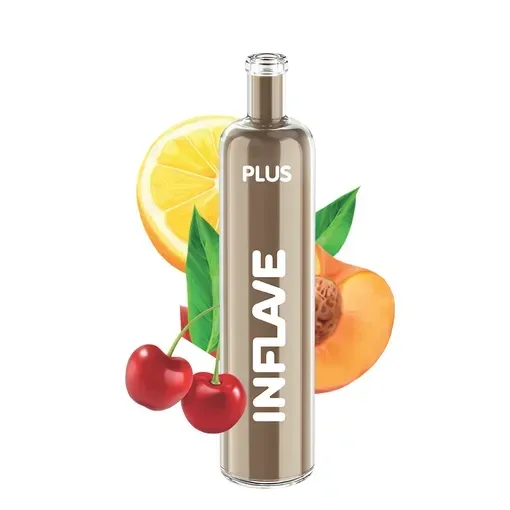 INFLAVE PLUS 2200 Затяжек Вишня Персик Лимон