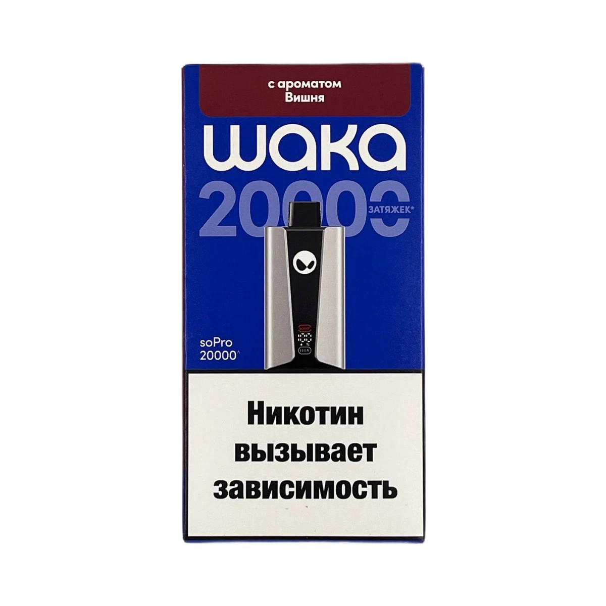 WAKA soPRO 20000 Затяжек Cherry (Вишня)