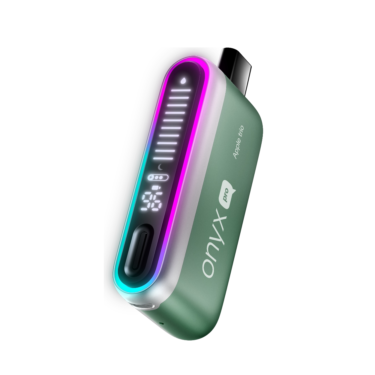 Inflave Onyx Pro 28000 затяжек Тройное Яблоко