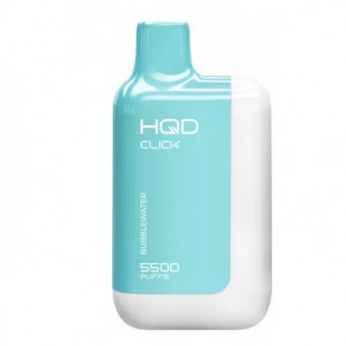 HQD Click 5500 затяжек (Устройство+Картридж) Bubblewater (Арбузная Жвачка)