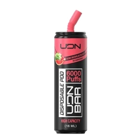 UDN BAR 6000 Затяжек Strawberry Watermelon