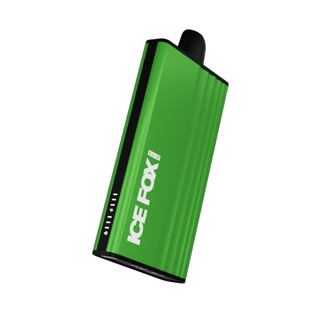 Ice Fox Slim 16000 затяжек Зелёное Яблоко Маракуйя Киви
