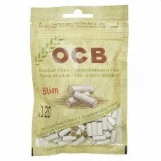 Фильтры Сигаретные OCB Slim Eco 120шт. (6 мм / 15 мм)