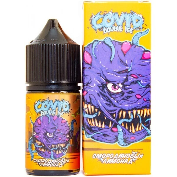 Жидкость Covid Double Ice Смородиновый Лимонад 30ml. 20mg. Super Hard