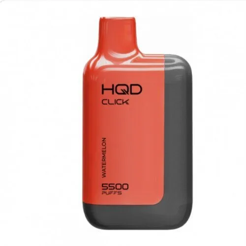 HQD Click 5500 затяжек (Устройство+Картридж) Watermelon (Арбуз)