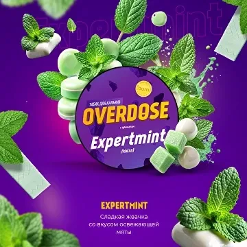 Табак для кальяна Overdose Expertmint (Мята) 25 гр